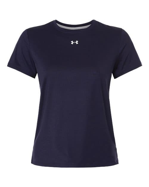 Under Armour Women’s Vanish T-Shirt in Midnight Navy/ White