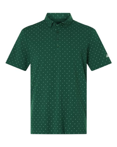 Adidas Men's Ultimate365 Micro Print Polo