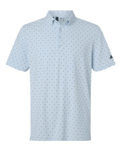Adidas Men's Ultimate365 Micro Print Polo