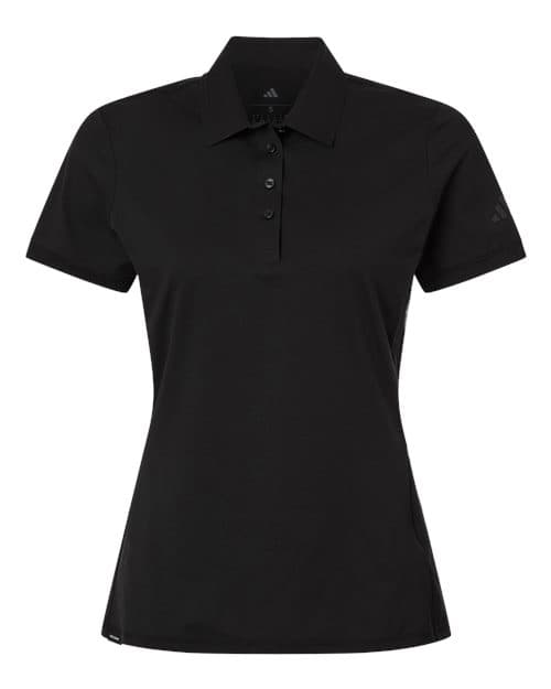 Adidas Women's Ultimate365 Tour Twistknit Polo in Black