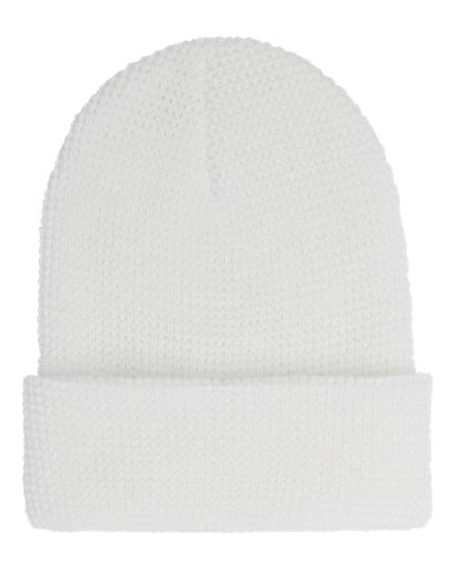 YP Classics Waffle Cuffed Knit Beanie