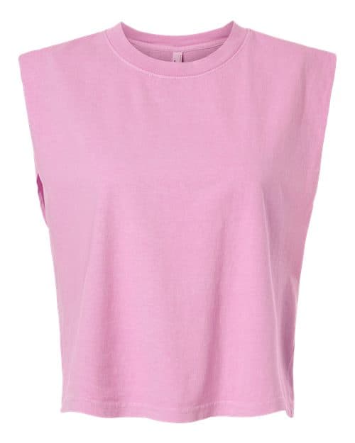 American Apparel Women's Heavyweight Cotton Garment-Dyed Muscle Tee