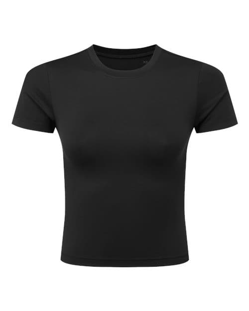 TriDri Women's Luxe Fitted Tee in Black