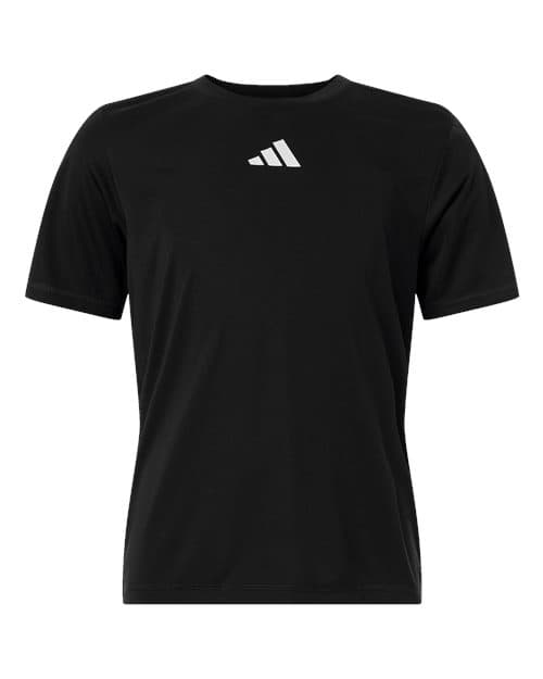 Adidas Youth Pregame T-Shirt in Black