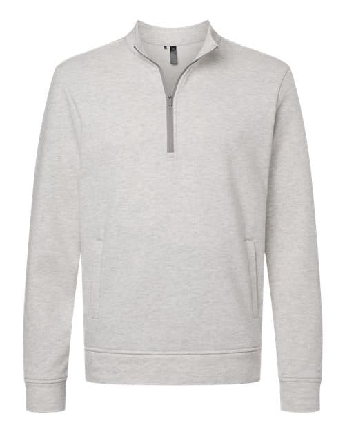 Adidas Men's Elevated Fleece Quarter-Zip Pullover