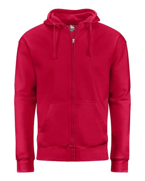 J. America Unisex BTB Fleece Hooded Full-Zip Sweatshirt