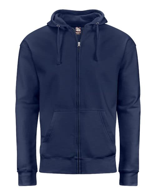 J. America Unisex BTB Fleece Hooded Full-Zip Sweatshirt
