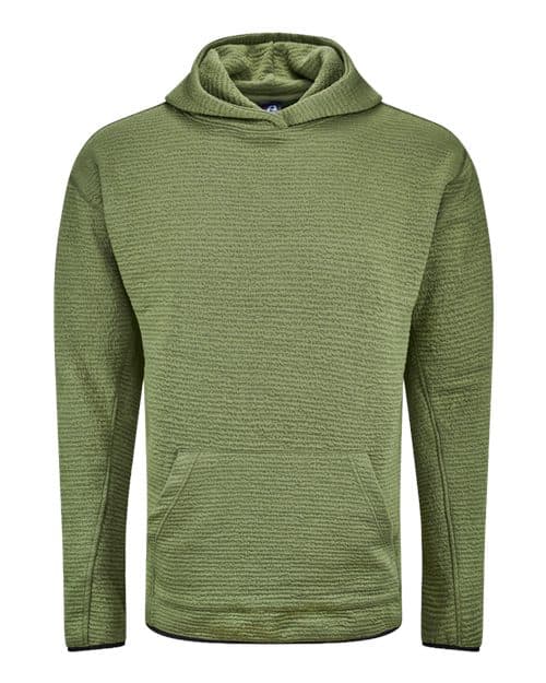 J. America Unisex Pebble Fleece Hooded Pullover