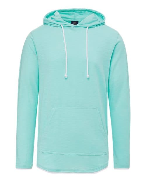 MV Sport Unisex Miles Slub Hooded Long Sleeve T-Shirt