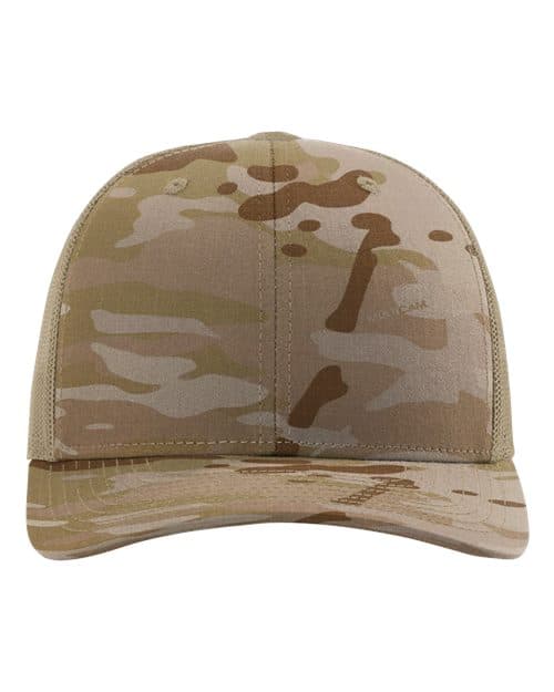 Richardson Printed Tactical Trucker Cap
