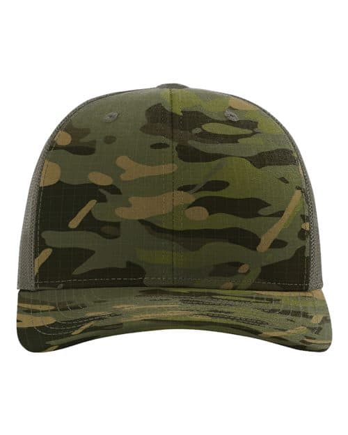 Richardson Printed Tactical Trucker Cap