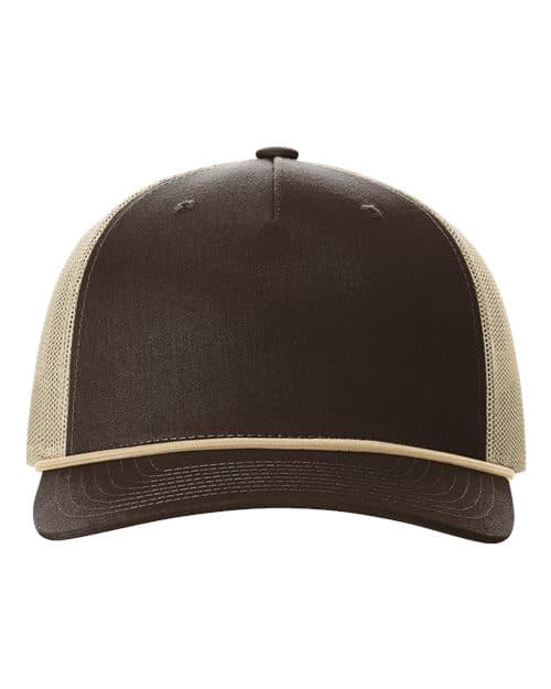 Richardson Five-Panel Trucker Rope Cap