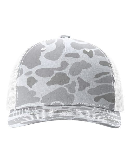 Richardson Printed Five-Panel Trucker Cap