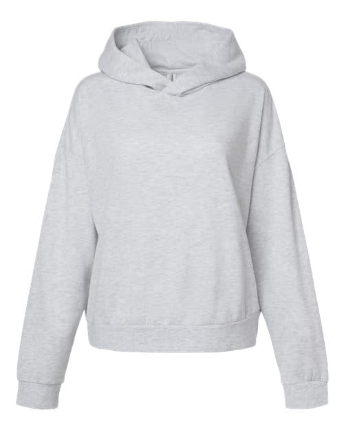 Independent Trading Co. Women's California Wave Wash Sunday Hooded Sweatshirt in Ash Heather
