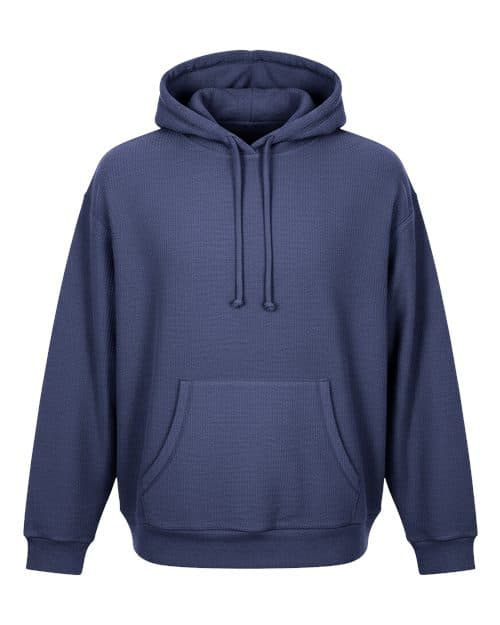 Boxercraft Unisex Corded Pullover Hooded Sweatshirt