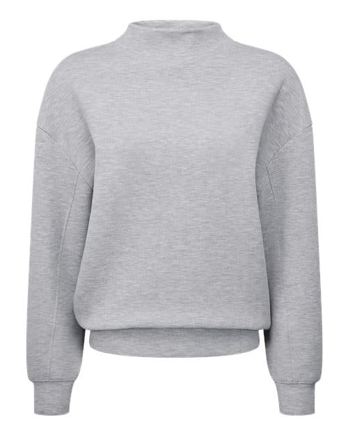 TriDri Women's Luxe Mock Neck Sweatshirt