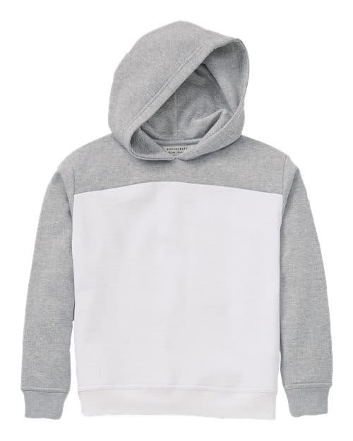Boxercraft Youth Colorblocked Hooded Sweatshirt