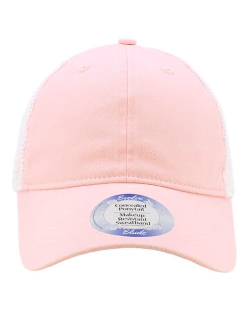 Infinity Her Women's Peached Twill Mesh Back Cap