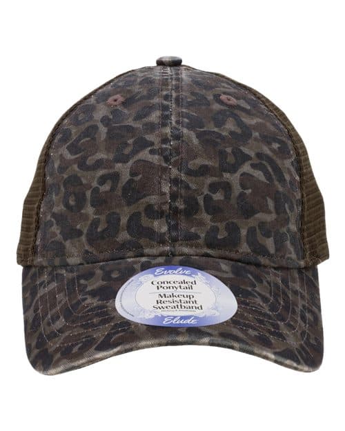 Infinity Her Women's Peached Twill Mesh Back Cap