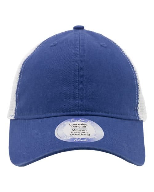 Infinity Her Women's Peached Twill Mesh Back Cap