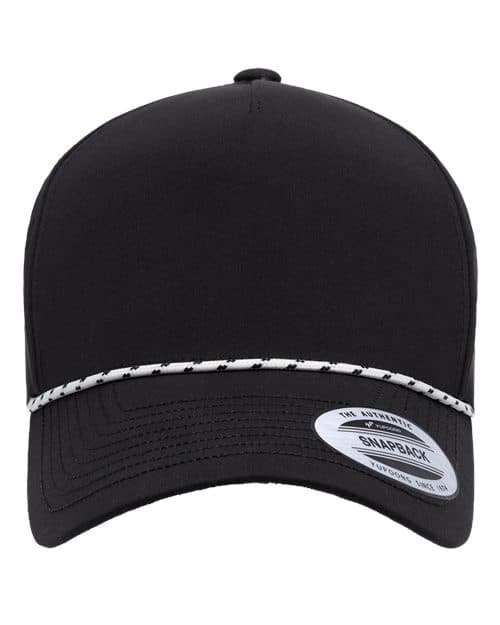 YP Classics Five-Panel Perforated Rope Cap