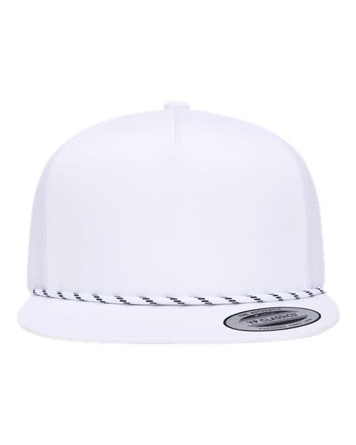 YP Classics Classic Five-Panel Trucker Rope Cap