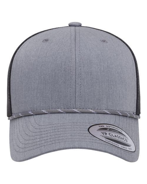 YP Classics Retro Trucker Rope Cap