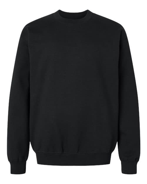 Gildan Youth Softstyle® Midweight Crewneck Sweatshirt in Black