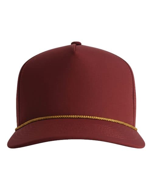 Imperial The Wrightson Cap in Black Cherry/ Deep Gold
