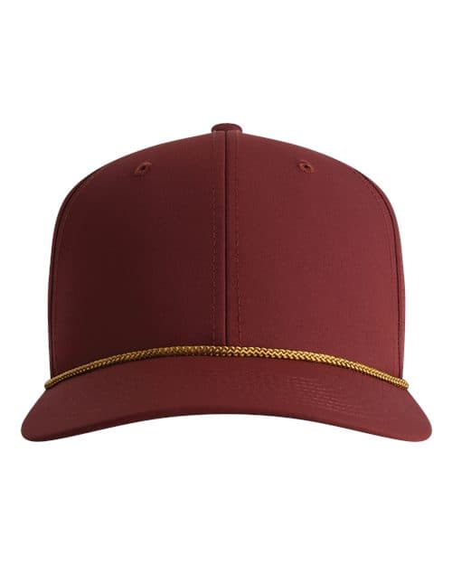 Imperial The Wingman Cap in Black Cherry/ Deep Gold