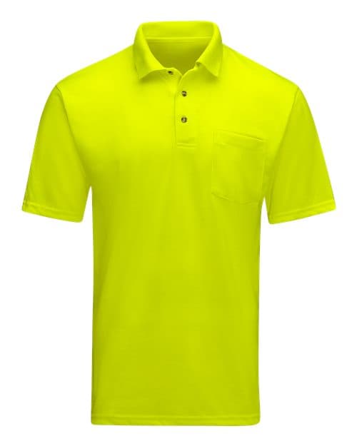 Red Kap Men's Enhanced Visibility Safety Polo
