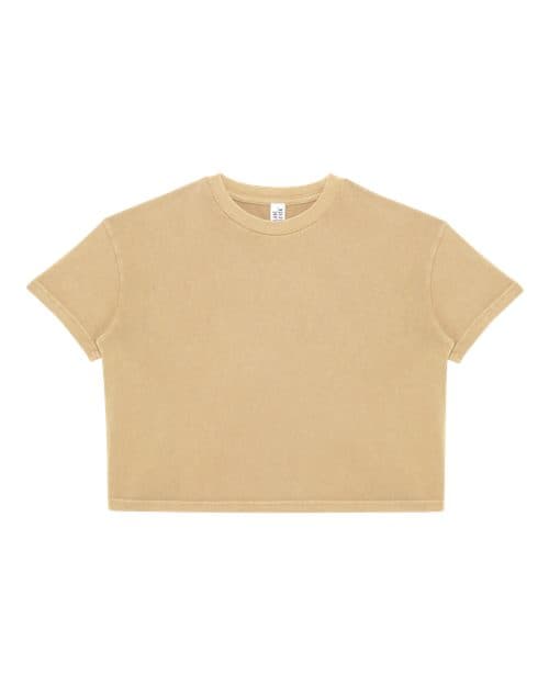 Lane Seven Women's Garment-Dyed Urban Cropped Tee
