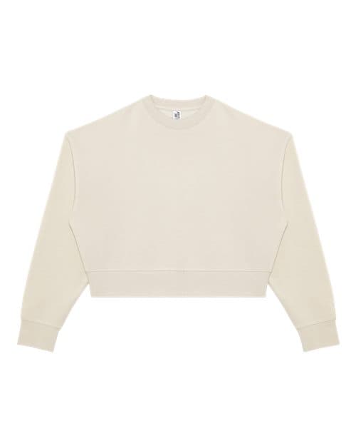 Lane Seven Women's Relaxed Cropped Crewneck Sweatshirt