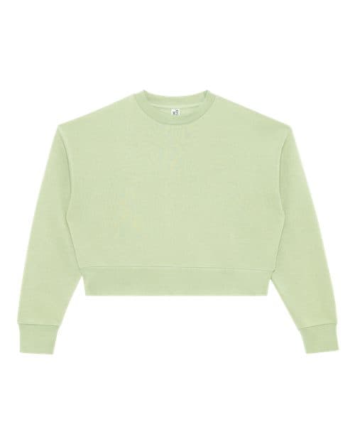 Lane Seven Women's Relaxed Cropped Crewneck Sweatshirt