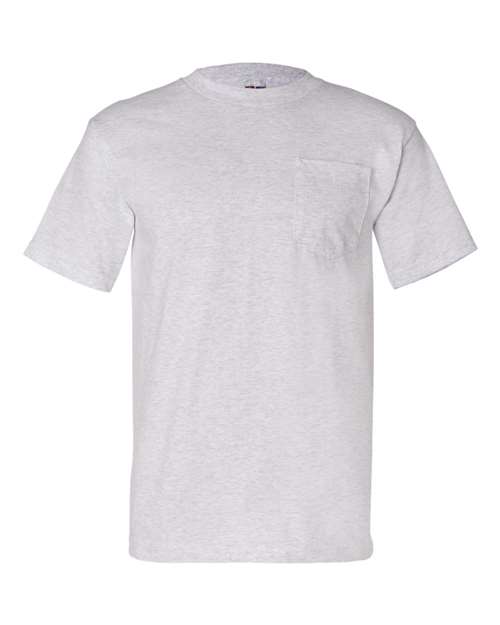 Bayside Unisex USA-Made Pocket T-Shirt
