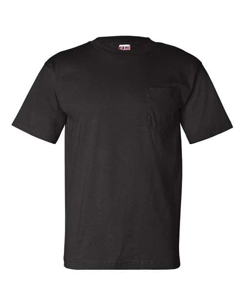 Bayside Unisex USA-Made Pocket T-Shirt