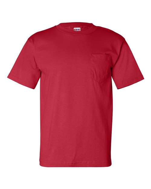 Bayside Unisex USA-Made Pocket T-Shirt