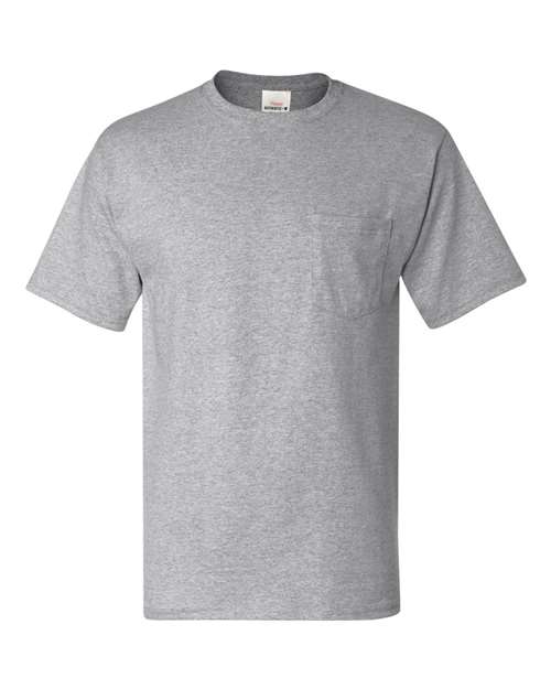 Hanes Unisex Authentic Pocket T-Shirt