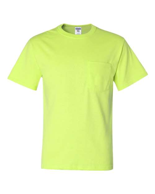 JERZEES Unisex Dri-Power® 50/50 Pocket T-Shirt