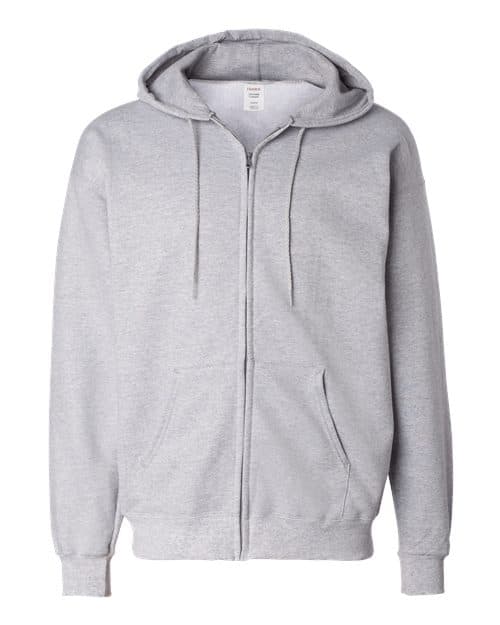 Hanes Unisex Ultimate Cotton® Full-Zip Hooded Sweatshirt