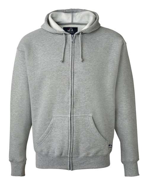 J. America Men's Premium Full-Zip Hooded Sweatshirt
