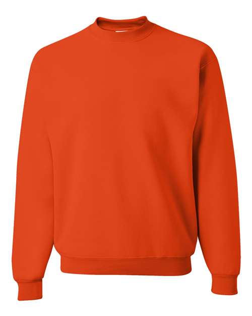JERZEES Unisex NuBlend® Crewneck Sweatshirt in Burnt Orange