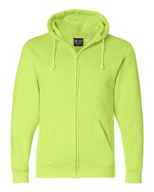 Bayside Unisex USA-Made Full-Zip Hooded Sweatshirt