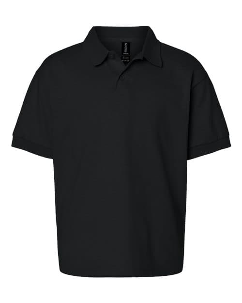 Gildan Youth DryBlend® Jersey Polo in Black