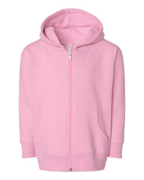Rabbit Skins Toddler Full-Zip Fleece Hoodie Sweatshirt