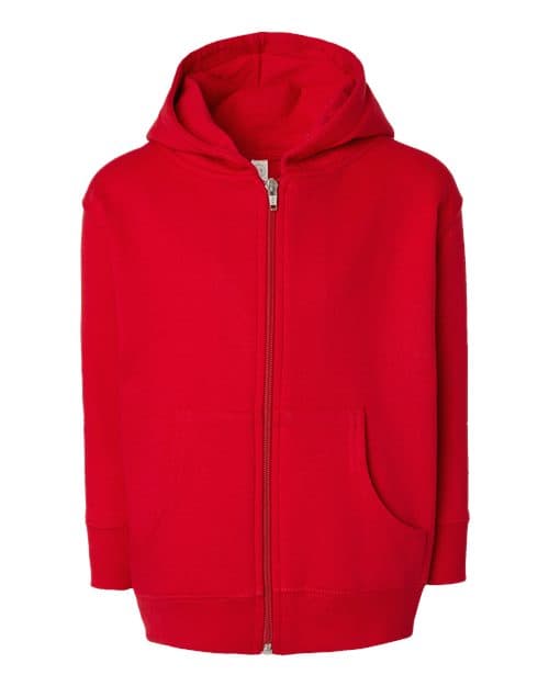 Rabbit Skins Toddler Full-Zip Fleece Hoodie Sweatshirt