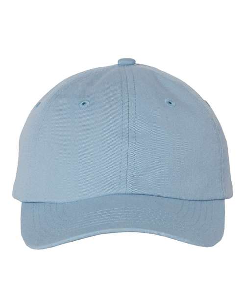 Valucap Youth Small Fit Bio-Washed Dad Hat in Baby Blue