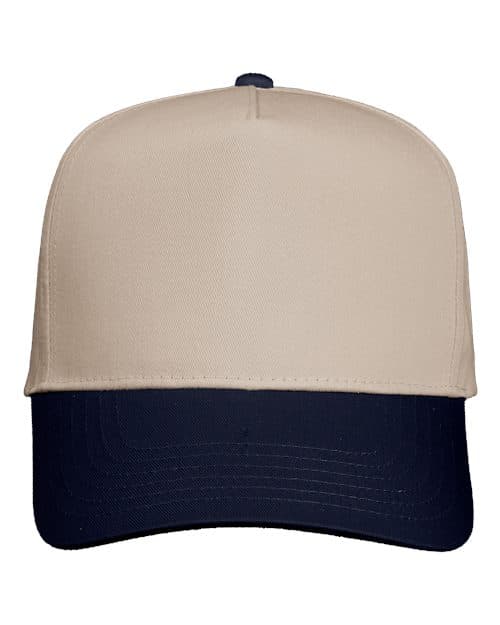 Valucap Five-Panel Twill Cap
