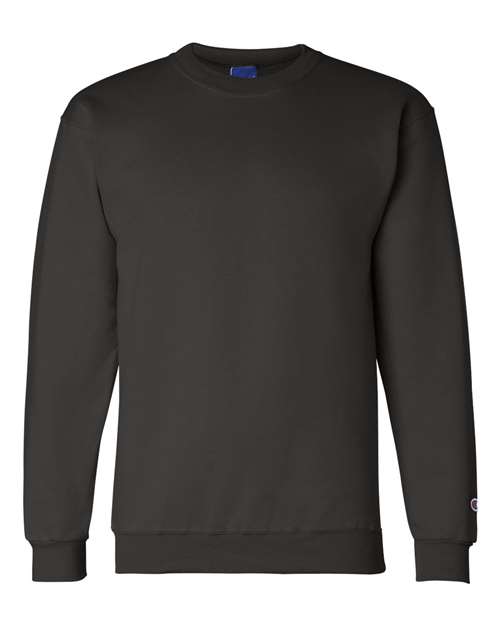 Champion Unisex Powerblend® Crewneck Sweatshirt in Black