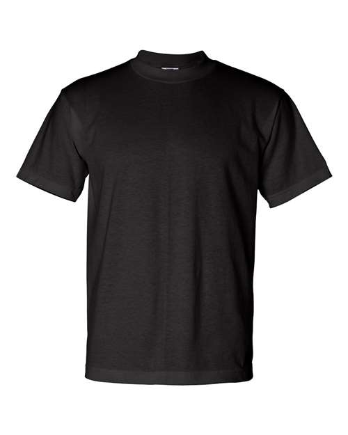 Bayside Unisex USA-Made 50/50 T-Shirt in Black